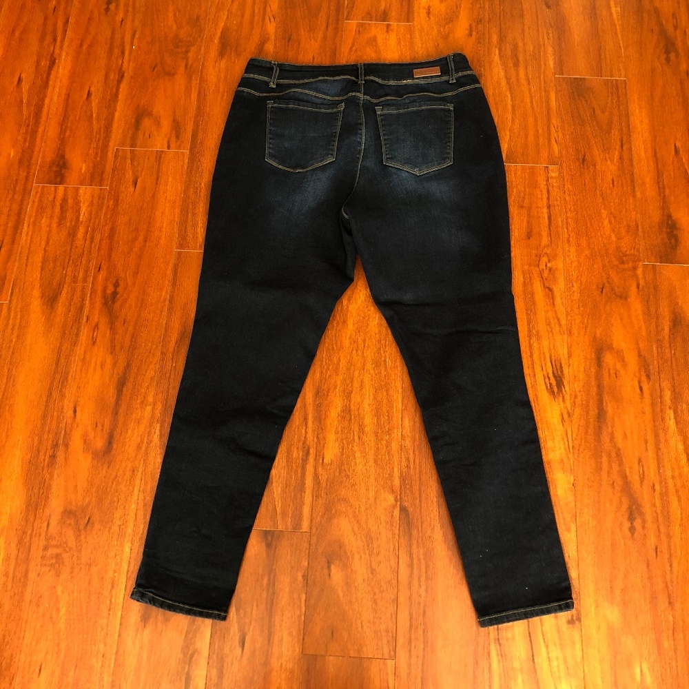 *SOLD* Wax Jean Dark Size 20 Skinny - Picture 4 of 5